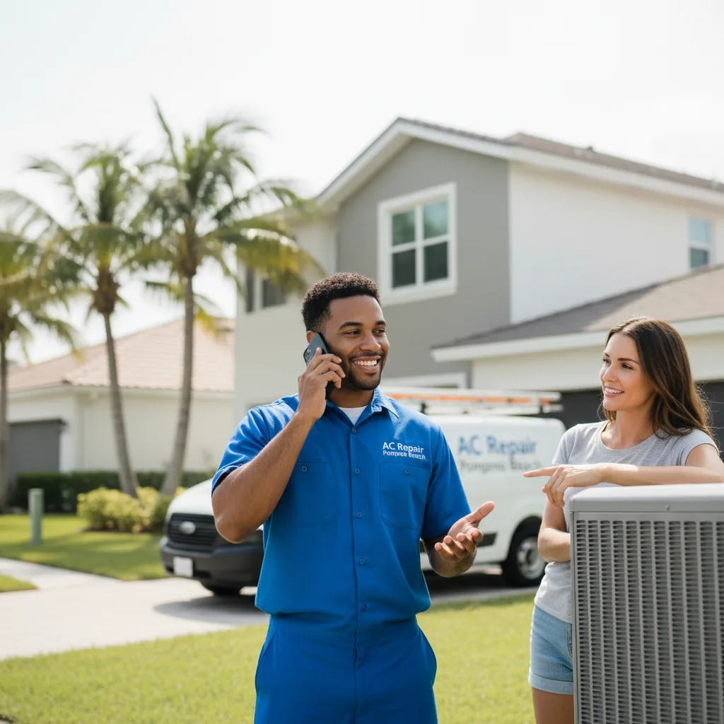 AC Repair Pompano Beach customer support in Ridge